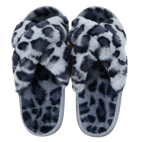 Shevalues Pantoufles De Fourrure D'intérieur Pour Femmes" Toboggans En Fourrure Moelleux Pour La Maison Tongs Parker Ouvertes Bande Croisée Chaussures De Chambre Pour Femmesmode D'hiver