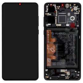 Bloc Complet Huawei P30 Écran Lcd Tactile Batterie 3650mah Original Noir