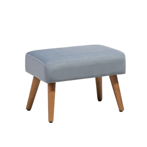 Repose-Pied Takoma Gris Velours