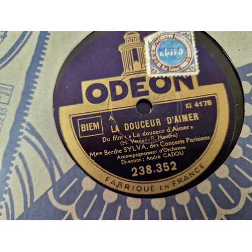 Vinyle Odéon La Douceur D'aimer N° 238352
