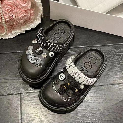 Sandales À Breloques Pour Femmes",Chaussures Everg,Pantoufles D'extérieur,Semelle Optique,Sandales D'été Pour Filles,Haute Qualité,Nouvelle Mode,"2023