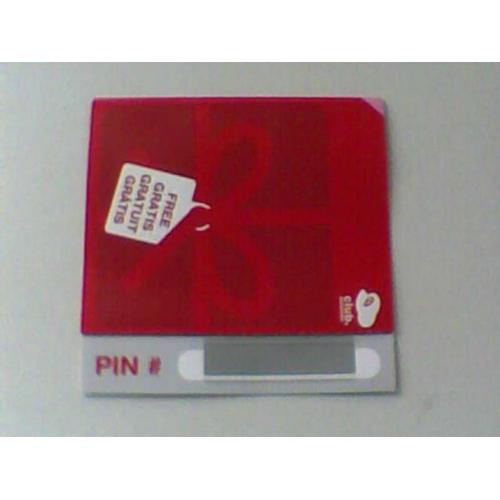 Carte Club Nintendo Non Grattée Fifa 12 3ds