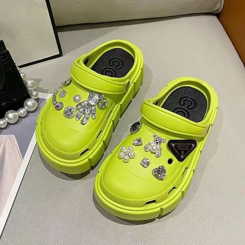 Sandales À Breloques Pour Femmes",Chaussures Everg,Pantoufles D'extérieur,Semelle Optique,Sandales D'été Pour Filles,Haute Qualité,Nouvelle Mode,"2023