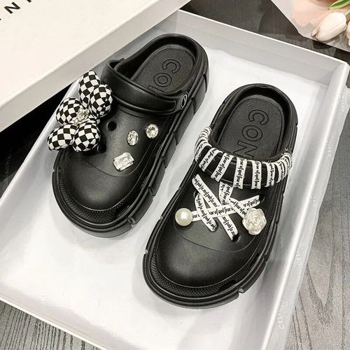 Sandales À Breloques Pour Femmes",Chaussures Everg,Pantoufles D'extérieur,Semelle Optique,Sandales D'été Pour Filles,Haute Qualité,Nouvelle Mode,"2023