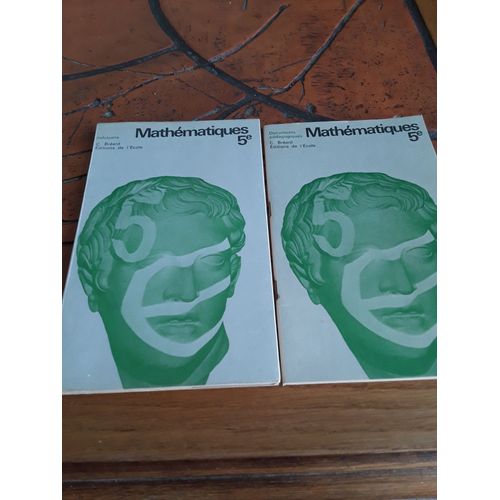 Mathématiques 5ème C.Breard 1968