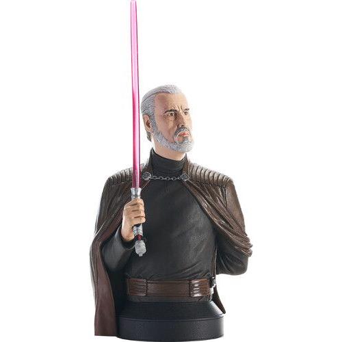 Diamond Select - Star Wars Revenge Of The Sith Count Dooku 1/6 Scale Bust [Collectables] Statue, Collectible