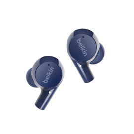 Belkin SoundForm Rise - Écouteurs sans fil avec micro - intra-auriculaire - Bluetooth - bleu