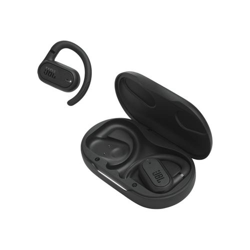 JBL Soundgear Sense - Écouteurs sans fil avec micro - oreille dégagée - montage sur l'oreille - Bluetooth - noir