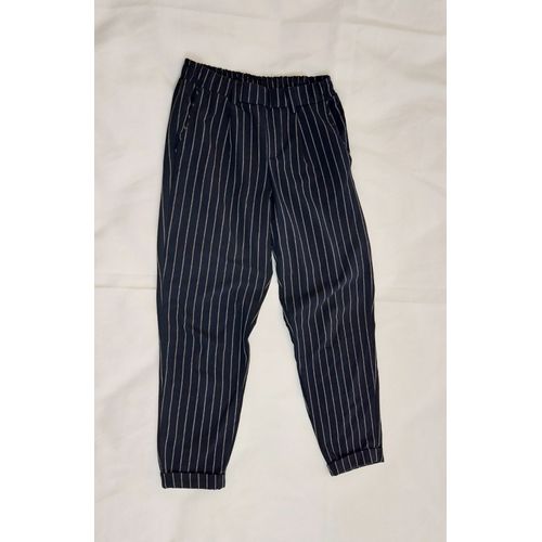 Pantalon Large Femme Marque Bershka Taille S - N&b