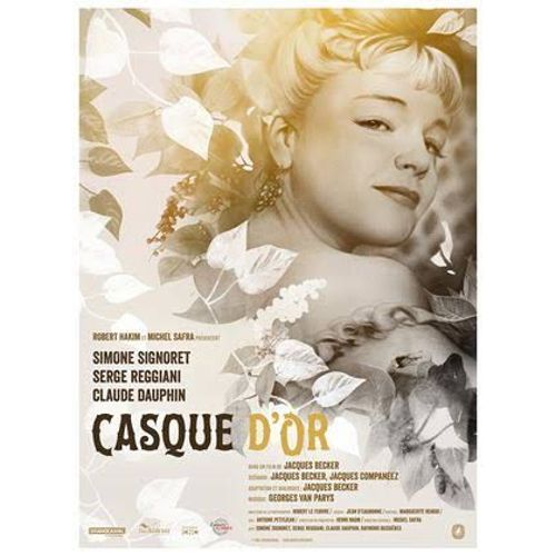 Casque D’Or De Jacques Becker Avec Simone Signoret, Serge Reggiani... - Affiche Originale De Film Format 120 X 160 Cm