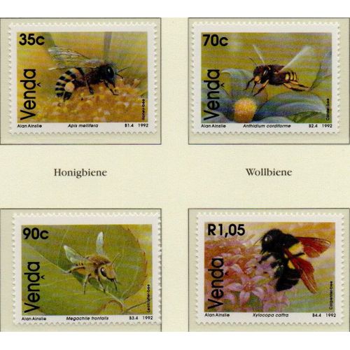 Venda ( Afrique Du Sud ) Timbres Les Abeilles 1992