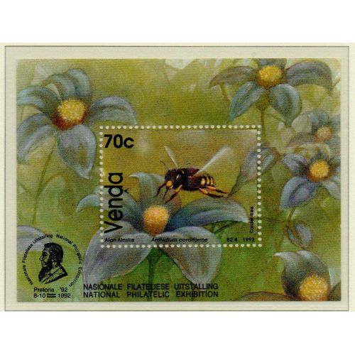 Venda ( Afrique Du Sud ) Timbre Abeille 1992