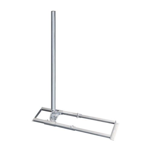 Support de chevron Profi-Line Fixation Montage Toit Parabole Acier galvanisé Réglable - Pour antennes diamètre 90cm max, Longueur 1m