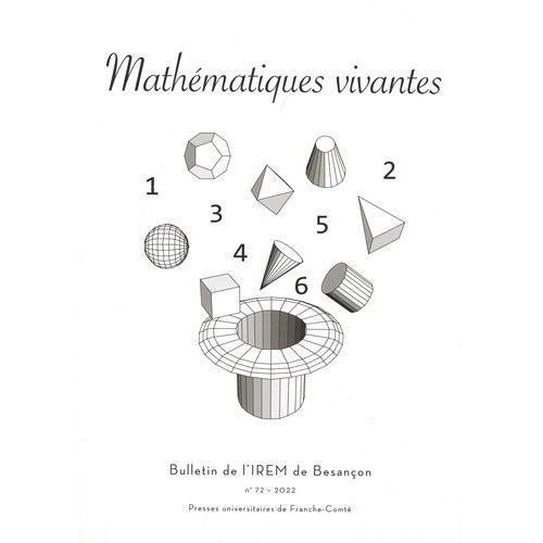 Mathematiques Vivantes - Bulletin De L'irem De Besançon