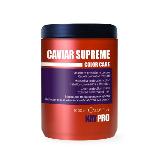 Kaypro Caviar Supreme ? Masque De Protection Des Cheveux Colorés 1000 Ml Blanc