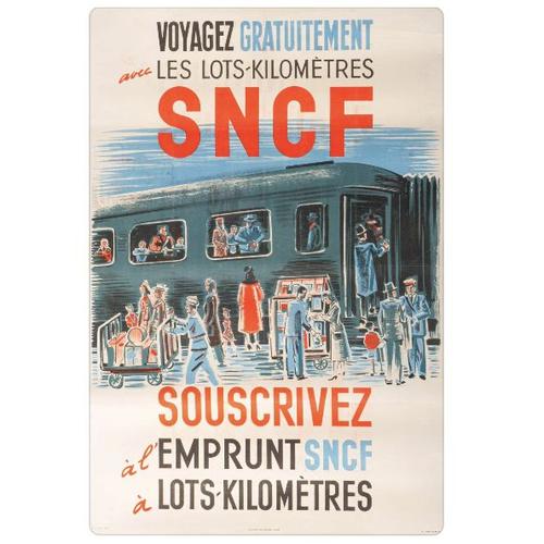 Affiche Sncf