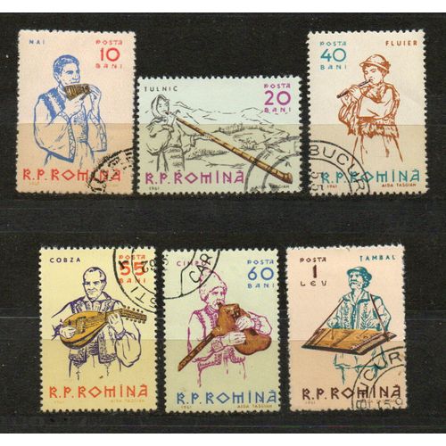 Timbre-Poste De Roumanie
