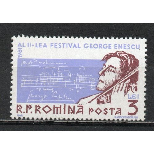 Timbre-Poste De Roumanie