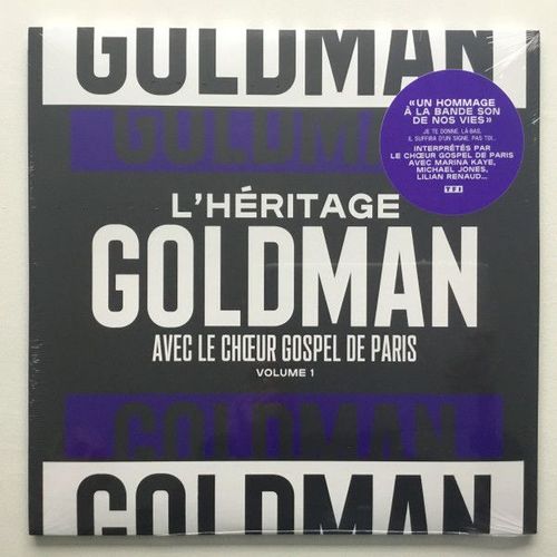 L'héritage Goldman, Vol 1 & Le Choeur Gospel De Paris - Vinyle 33 Tours