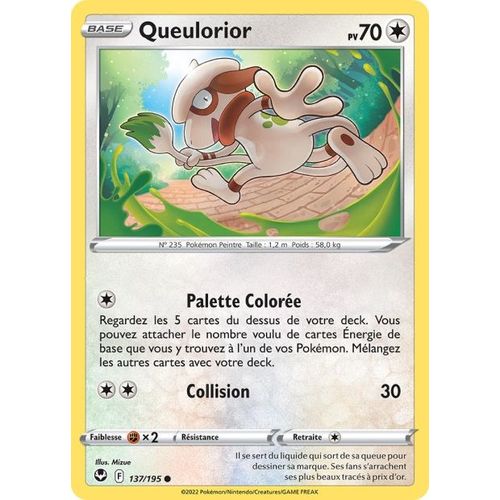 Carte Pokemon - Queulorior - 137/195 - Eb12 Tempete Argentée -