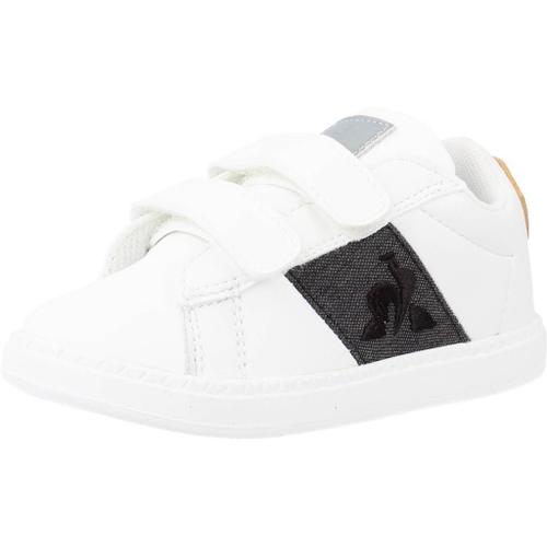 Le Coq Sportif Courtclassic Inf Black Jea Colour Blanc