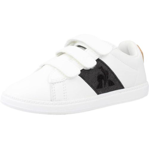 Le Coq Sportif Courtclassic Ps Black Jean Colour Blanc