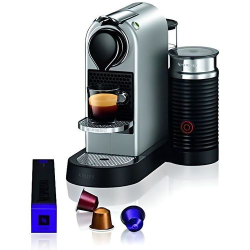 Krups Nespresso machine ? caf? Machine ? expresso autonome CITIZ & MILK argent?