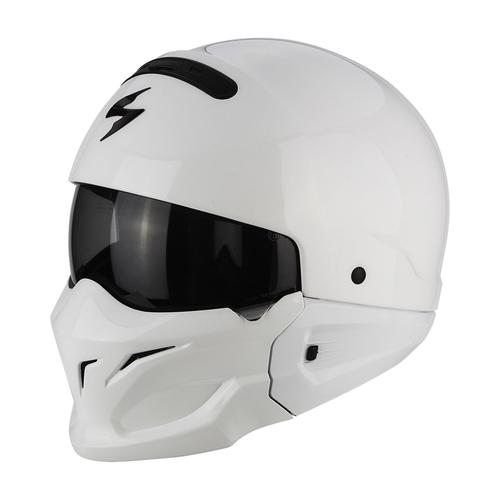 Casque Scorpion Exo Exo Combat Blanc M