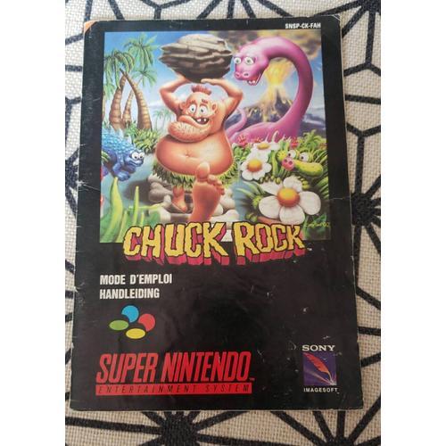 Notice De Jeu Chuck Rock Super Nintendo Snes En Français