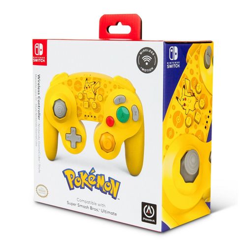 Manette Sans-Fil Nintendo Gamecube Pour Nintendo Switch - Pokémon Pikachu