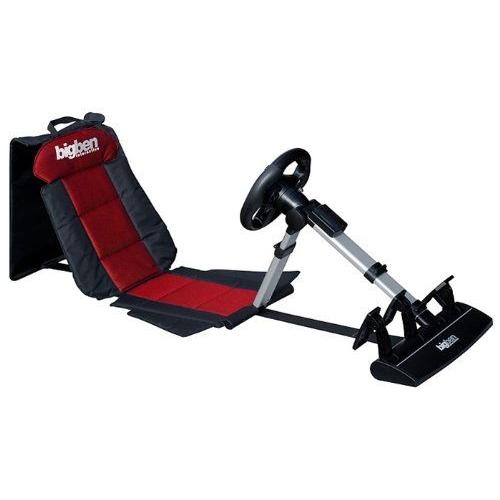 Racing Seat Wireless Siege Baquet + Volant Sans Fils + Pédalier