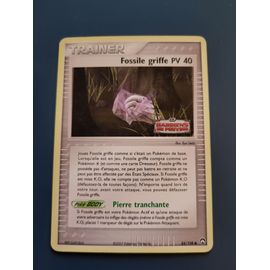 Fossile Griffe Pv 40 84/108 Holo Set Ex Gardiens Du Pouvoir Fr