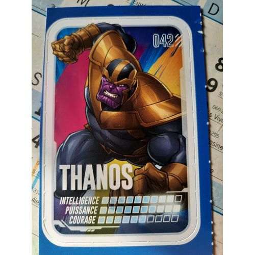 Carte Marvel Leclerc 2022 Thanos 042