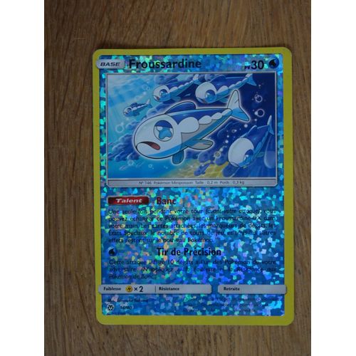 Carte Pokémon Froussardine Brillante 30 Pv 16/40 Gardiens Ascendants