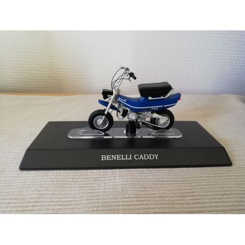 Moto Mobylette Italienne : Benelli Caddy 1/18-Leo Models