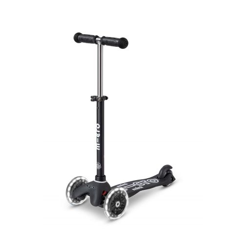 Trottinette Mini Micro Deluxe Led - Eco - Noir