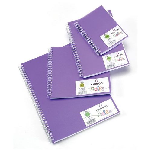 Carnet Dessin Notes Couverture Polypropylène Violet 50 F
