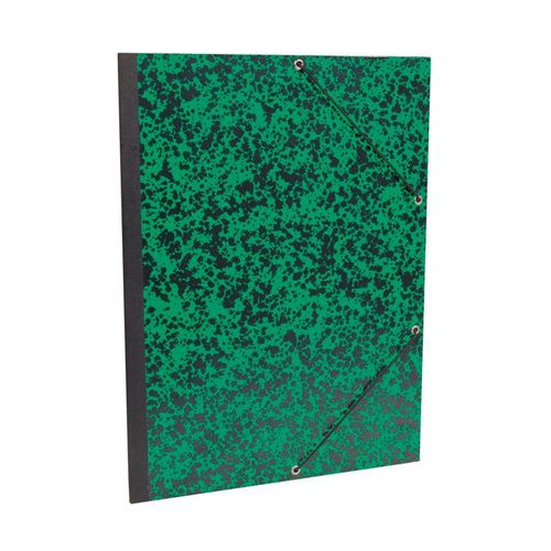 Carton À Dessin Annonay Vert À Élastiques 26x33cm