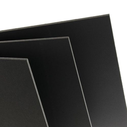 Carton Plume 5mm Noir 21 X 29,7 Cm