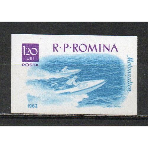 Timbre-Poste De Roumanie