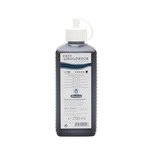 Encre Noire Pour Linogravure Aqua Linoldruck 250 Ml