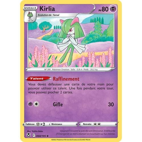 Carte Pokemon - Kirlia - 068/195 - Eb12 Tempête Argentée -