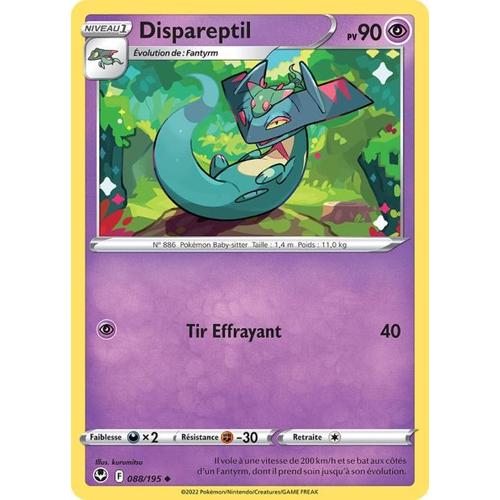 Carte Pokemon - Dispareptil - 088/195 - Eb12 Tempête Argentée -