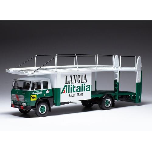 Fiat 600 Transporteur Lancia Alitalia Racing 1976 1/43 Ixo