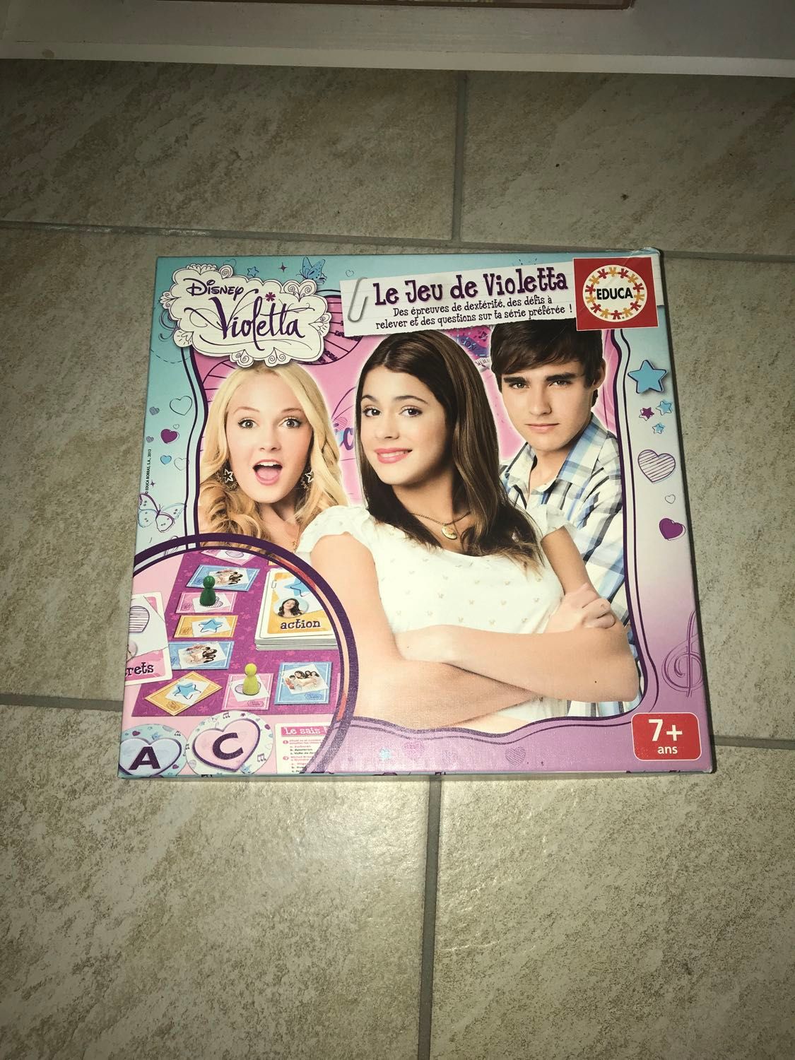 Le Jeu De Société Violetta 7+