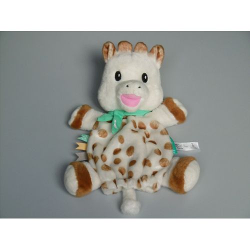 Doudou Sophie la girafe marionnette Vulli