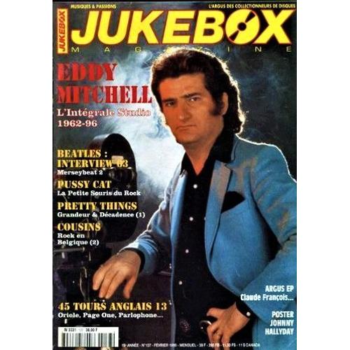Jukebox Magazine  N° 137 : Eddy Mitchell : L'intégrale Studio 62-96
