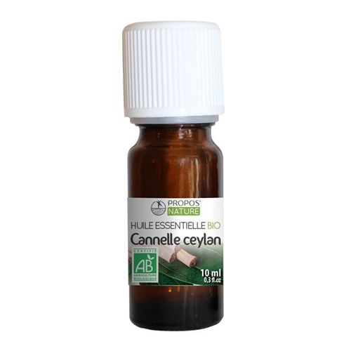 Huile Essentielle Cannelle De Ceylan Bio Ab 10 Ml 