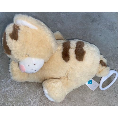 Doudou Peluche Musicale Chat Tigre Tex Baby Jouet Boîte À Musique Bébé Naissance Plush Soft Toy Music Cat Tigger Baby 