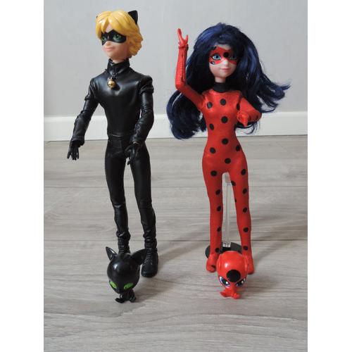 Poupees Miraculous : Chat Noir Et Lady Bug